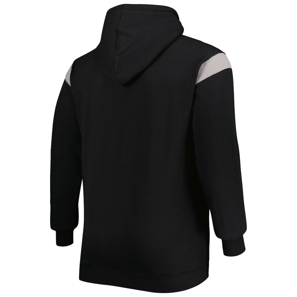 Las Vegas Raiders Big & Tall Call the Shots Pullover Hoodie - Black Hoodies
