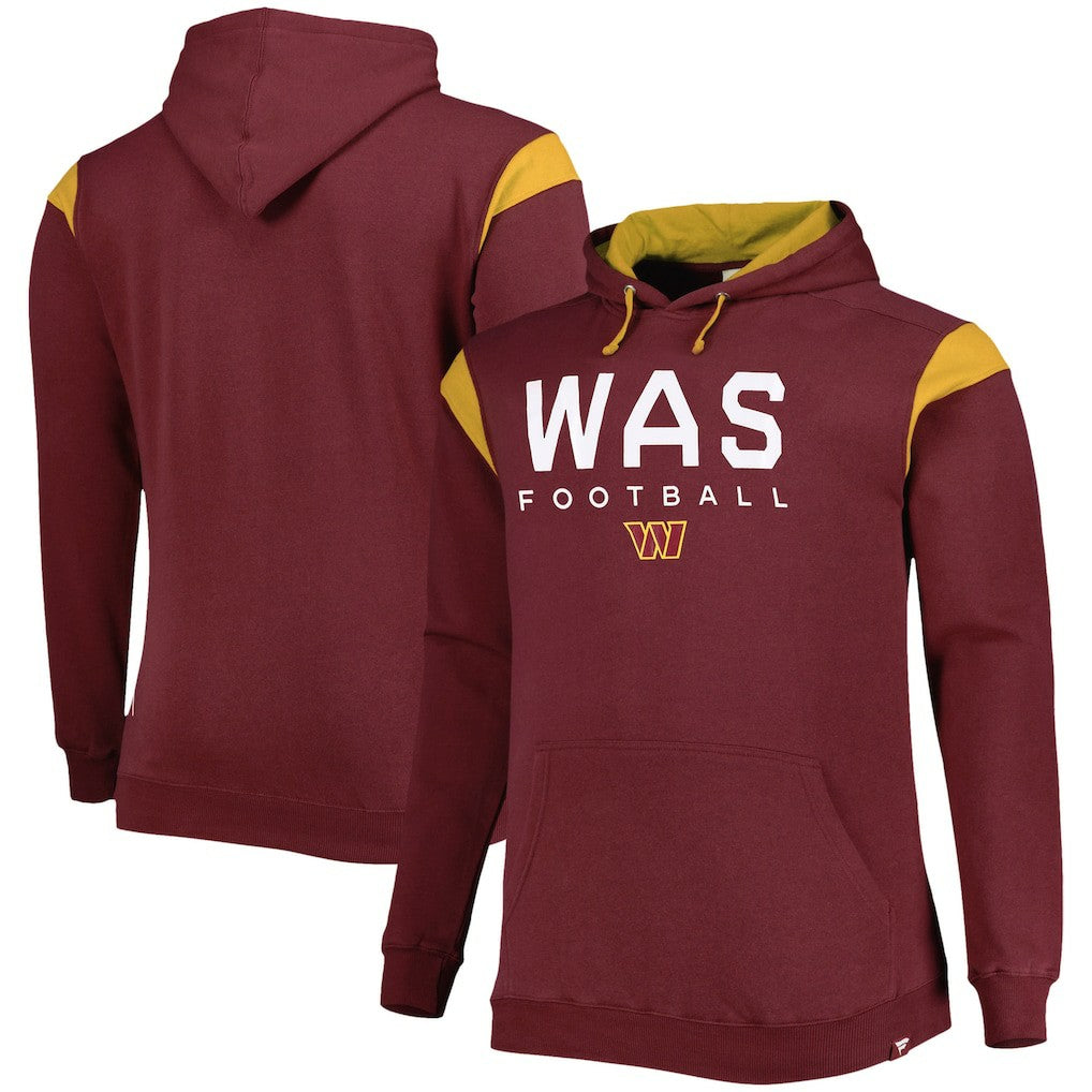 Washington Commanders Big & Tall Call the Shots Pullover Hoodie - Burgundy Hoodies