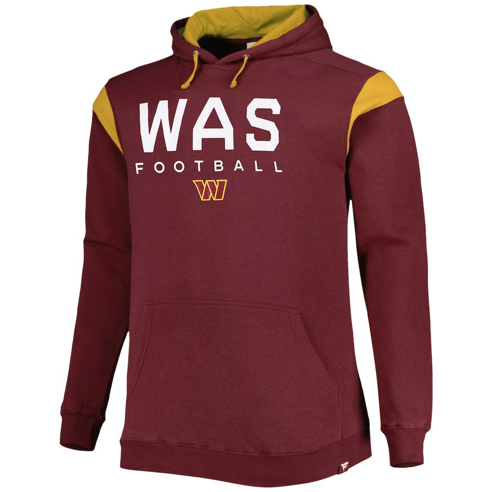 Washington Commanders Big & Tall Call the Shots Pullover Hoodie - Burgundy Hoodies