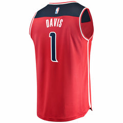 Johnny Davis Washington Wizards Youth Fast Break Replica Jersey Icon Edition Red - Fanatics