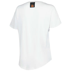 Cincinnati Bengals KIYA TOMLIN Women's V-Neck T-Shirt - White T-shirts