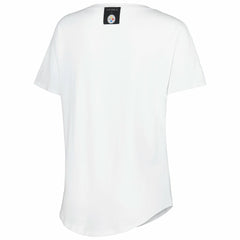 Pittsburgh Steelers KIYA TOMLIN Women's Tri-Blend V-Neck T-Shirt - White T-shirts