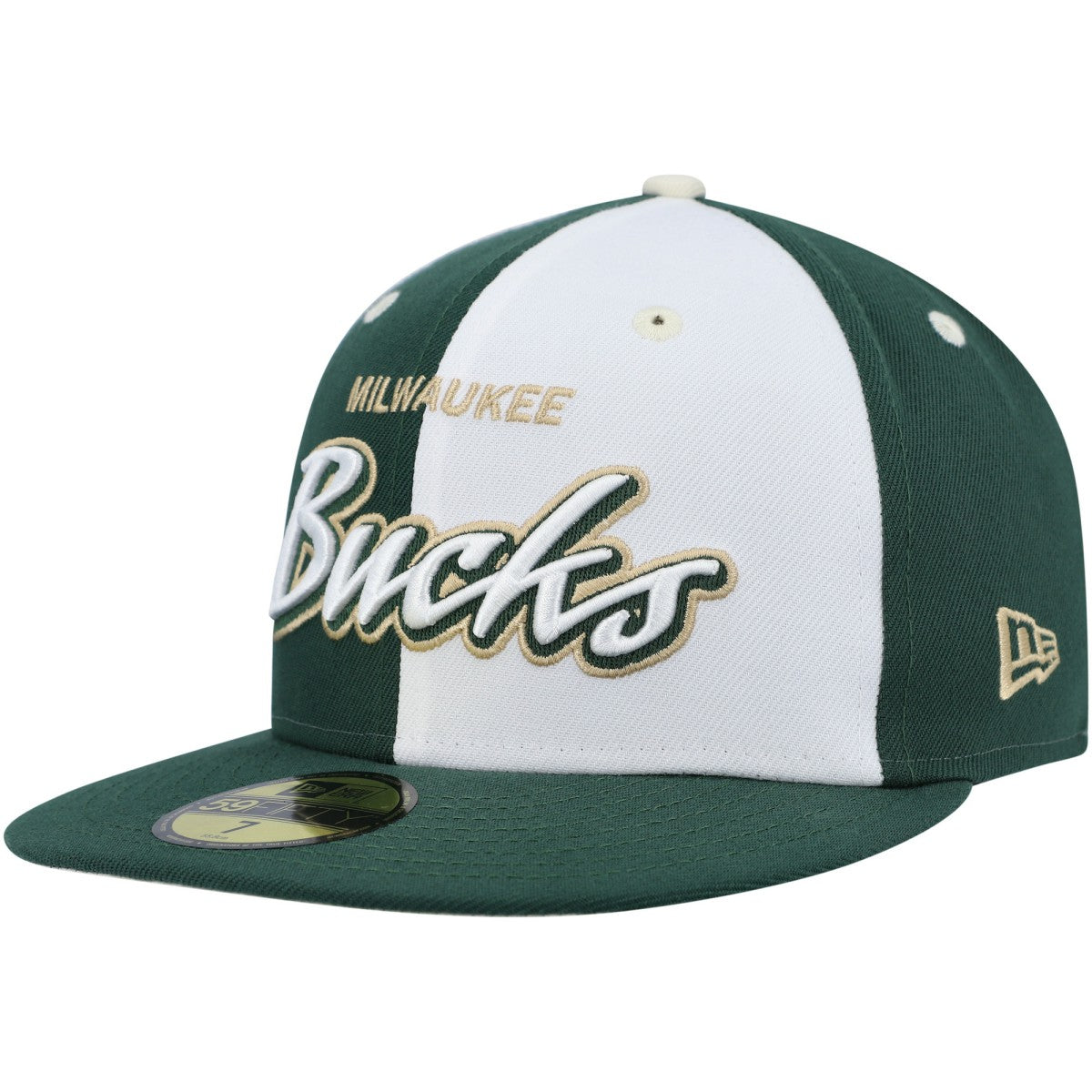 Script Pinwheel 59FIFTY Fitted Hat Hunter Green/White - New Era