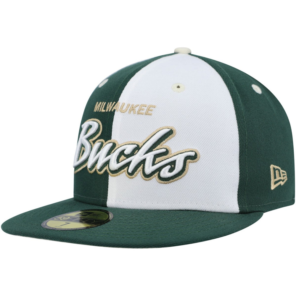 Script Pinwheel 59FIFTY Fitted Hat Hunter Green/White - New Era