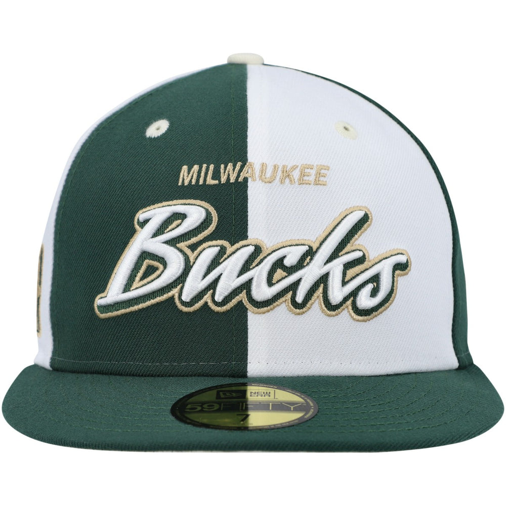Script Pinwheel 59FIFTY Fitted Hat Hunter Green/White - New Era