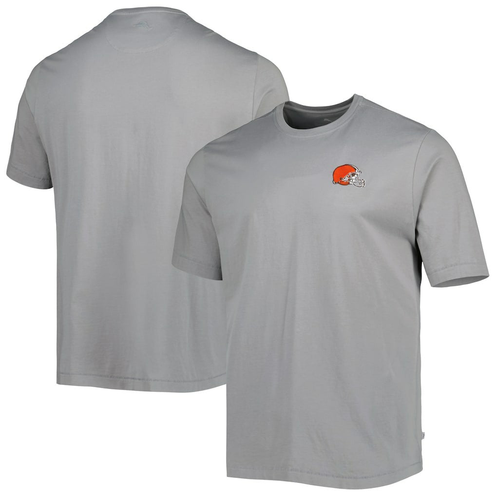 Cleveland Browns Bali Skyline T-Shirt - Gray T-shirts