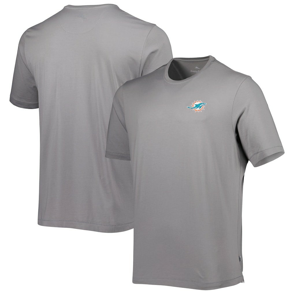 Miami Dolphins Bali Skyline T-Shirt - Gray T-shirts