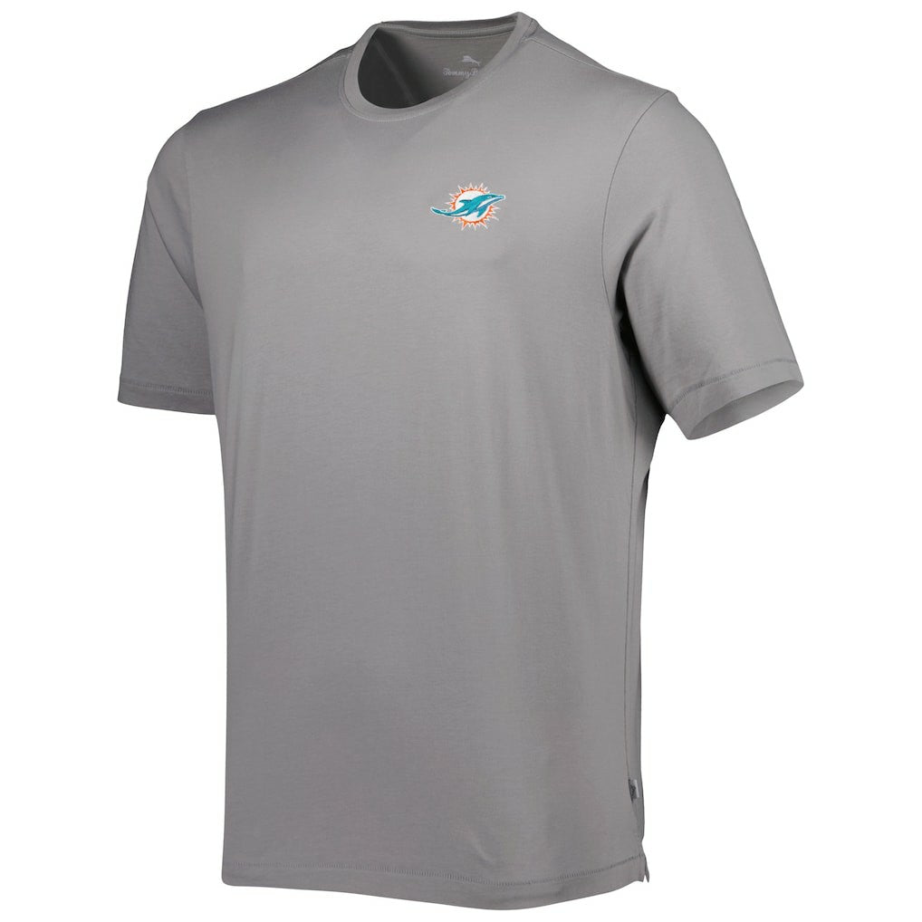 Miami Dolphins Bali Skyline T-Shirt - Gray T-shirts