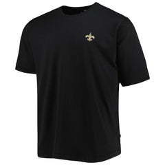 New Orleans Saints Bali Skyline T-Shirt - Black T-shirts