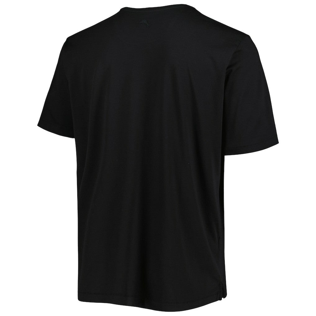 New Orleans Saints Bali Skyline T-Shirt - Black T-shirts
