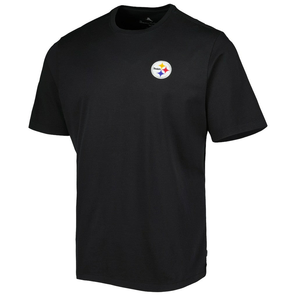 Pittsburgh Steelers Bali Skyline T-Shirt - Black T-shirts