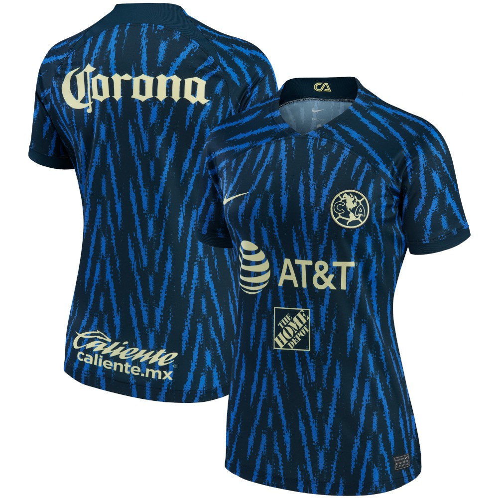 Club America Women's 2022/23 Away Replica Jersey Blue - Nike online