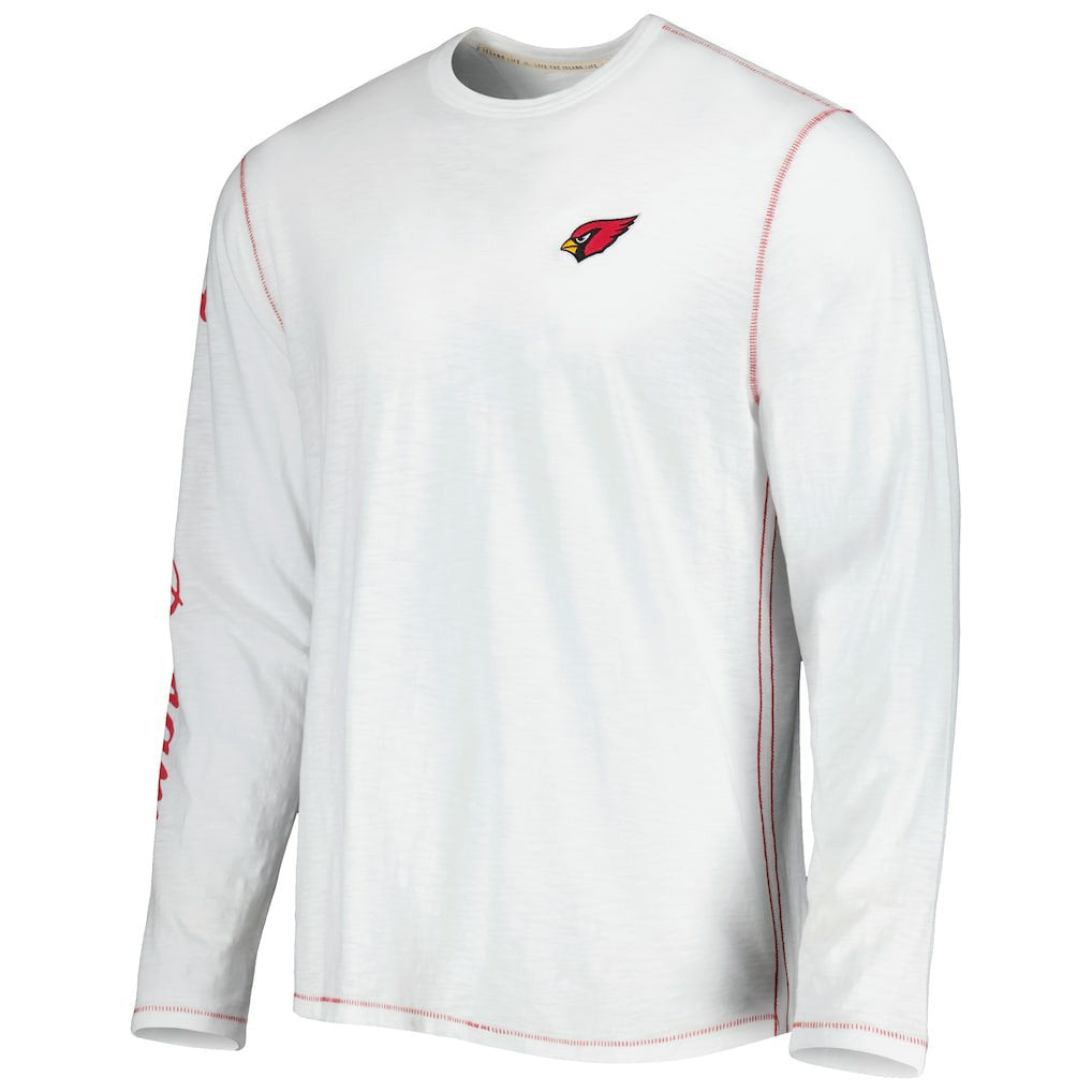 Arizona Cardinals Laces Out Billboard Long Sleeve T-Shirt - White T-shirts
