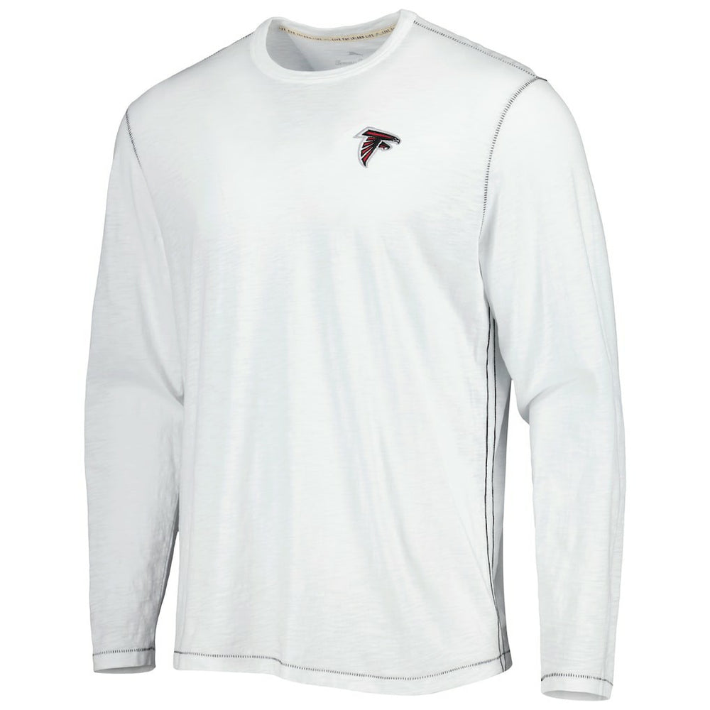 Atlanta Falcons Laces Out Billboard Long Sleeve T-Shirt - White T-shirts