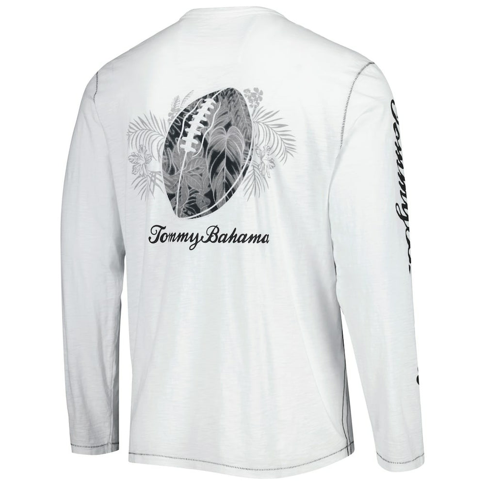 Atlanta Falcons Laces Out Billboard Long Sleeve T-Shirt - White T-shirts