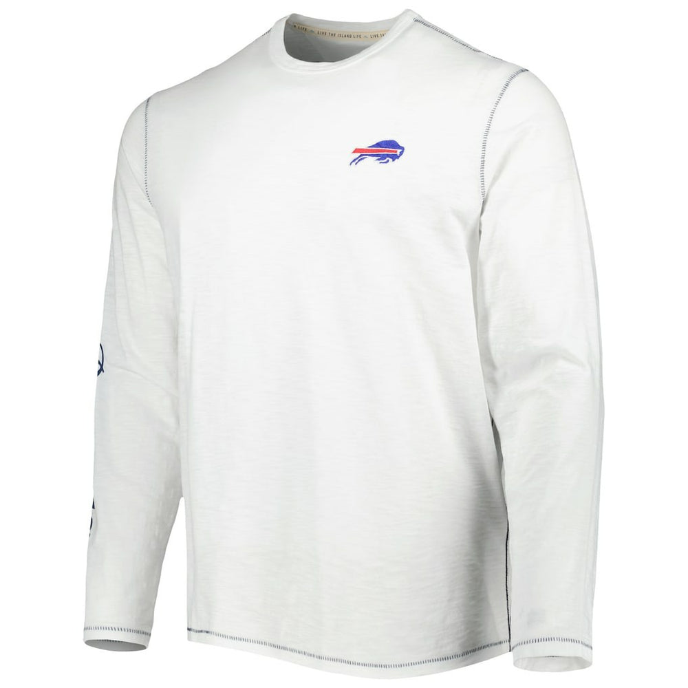 Buffalo Bills Laces Out Billboard Long Sleeve T-Shirt - White T-shirts