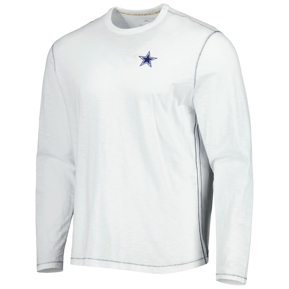 Dallas Cowboys Laces Out Billboard Long Sleeve T-Shirt - White T-shirts
