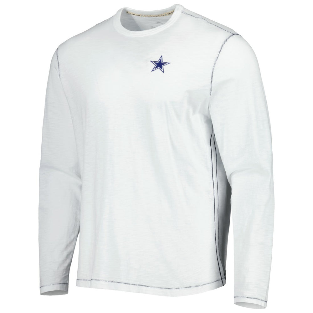 Dallas Cowboys Laces Out Billboard Long Sleeve T-Shirt - White T-shirts