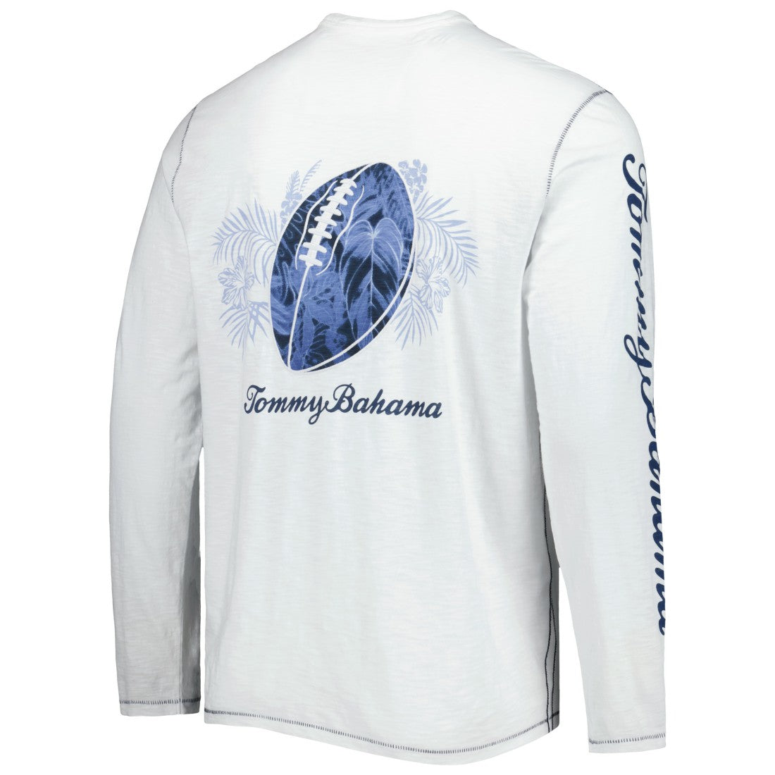Denver Broncos Laces Out Billboard Long Sleeve T-Shirt - White T-shirts