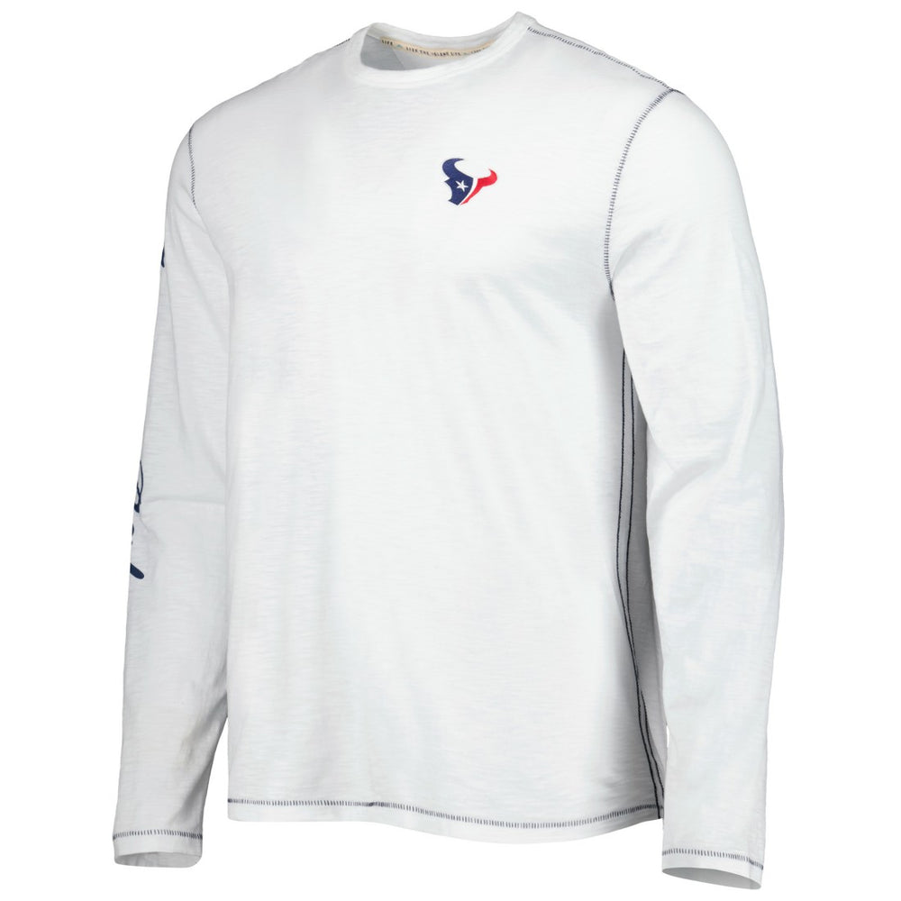 Houston Texans Laces Out Billboard Long Sleeve T-Shirt - White T-shirts
