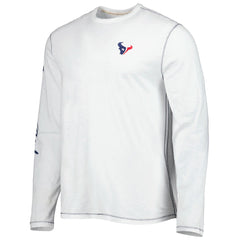 Houston Texans Laces Out Billboard Long Sleeve T-Shirt - White T-shirts