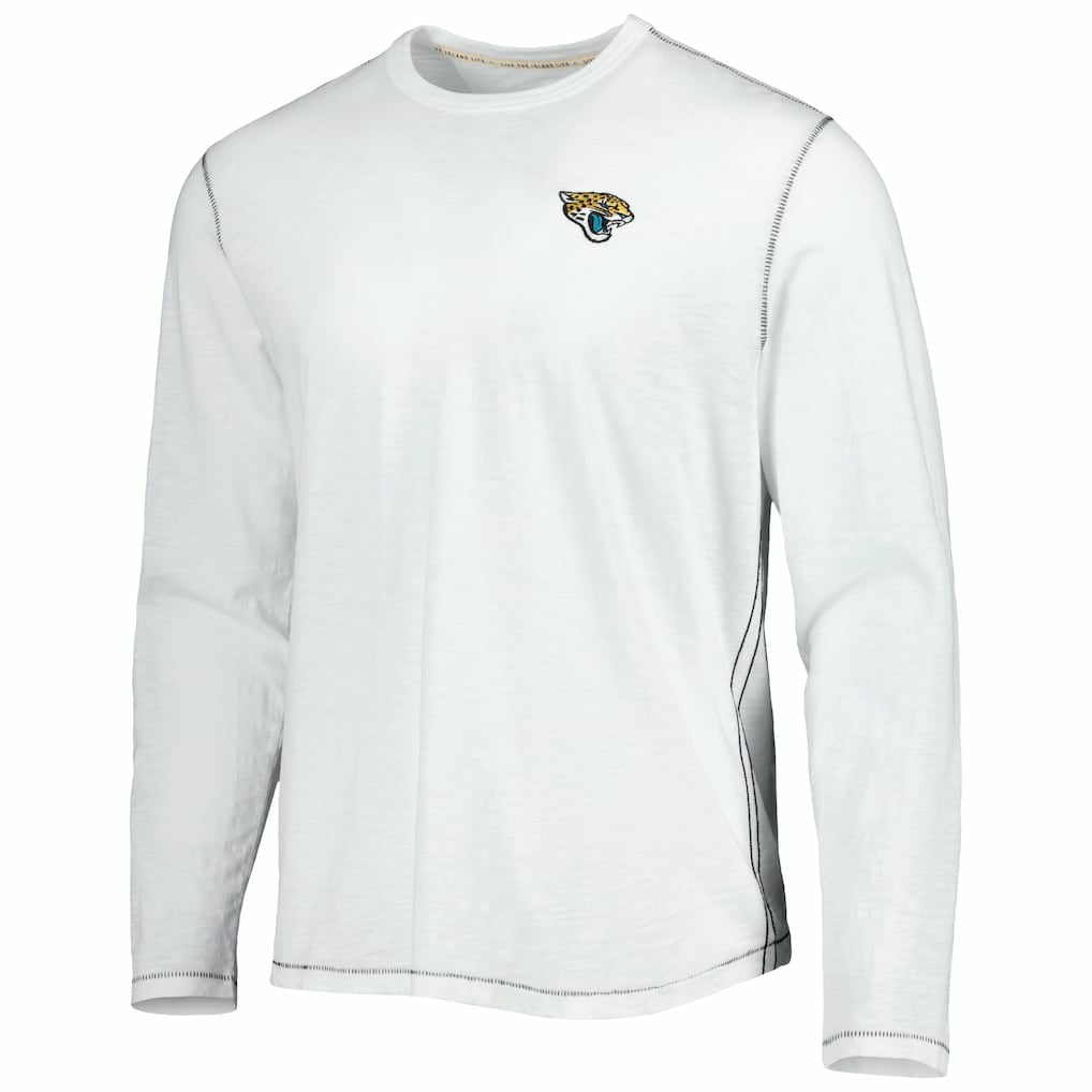Jacksonville Jaguars Laces Out Billboard Long Sleeve T-Shirt - White T-shirts