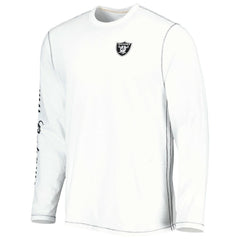 Las Vegas Raiders Laces Out Billboard Long Sleeve T-Shirt - White T-shirts