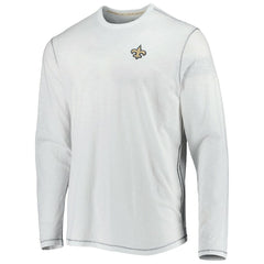 New Orleans Saints Laces Out Billboard Long Sleeve T-Shirt - White T-shirts