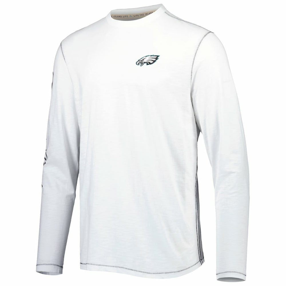Philadelphia Eagles Laces Out Billboard Long Sleeve T-Shirt - White T-shirts