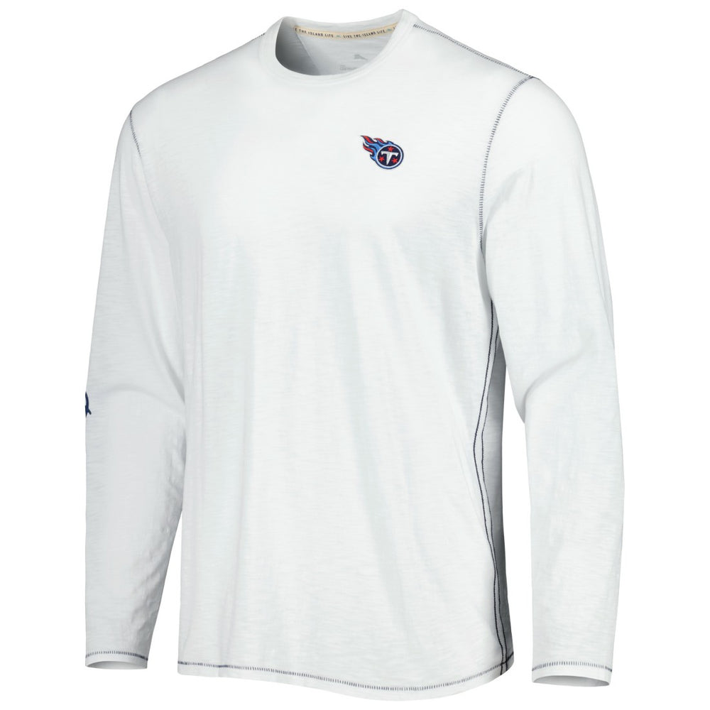 Tennessee Titans Laces Out Billboard Long Sleeve T-Shirt - White T-shirts
