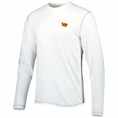 Washington Commanders Laces Out Billboard Long Sleeve T-Shirt - White T-shirts