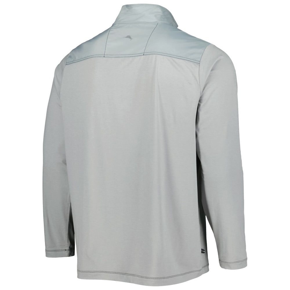 Green Bay Packers On Deck IslandZone Half-Zip Jacket - Gray Jackets