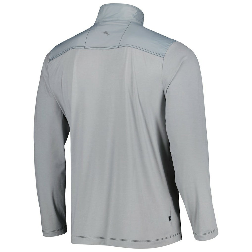 Las Vegas Raiders On Deck IslandZone Half-Zip Jacket - Gray Jackets