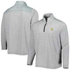 Minnesota Vikings On Deck IslandZone Half-Zip Jacket - Gray Jackets