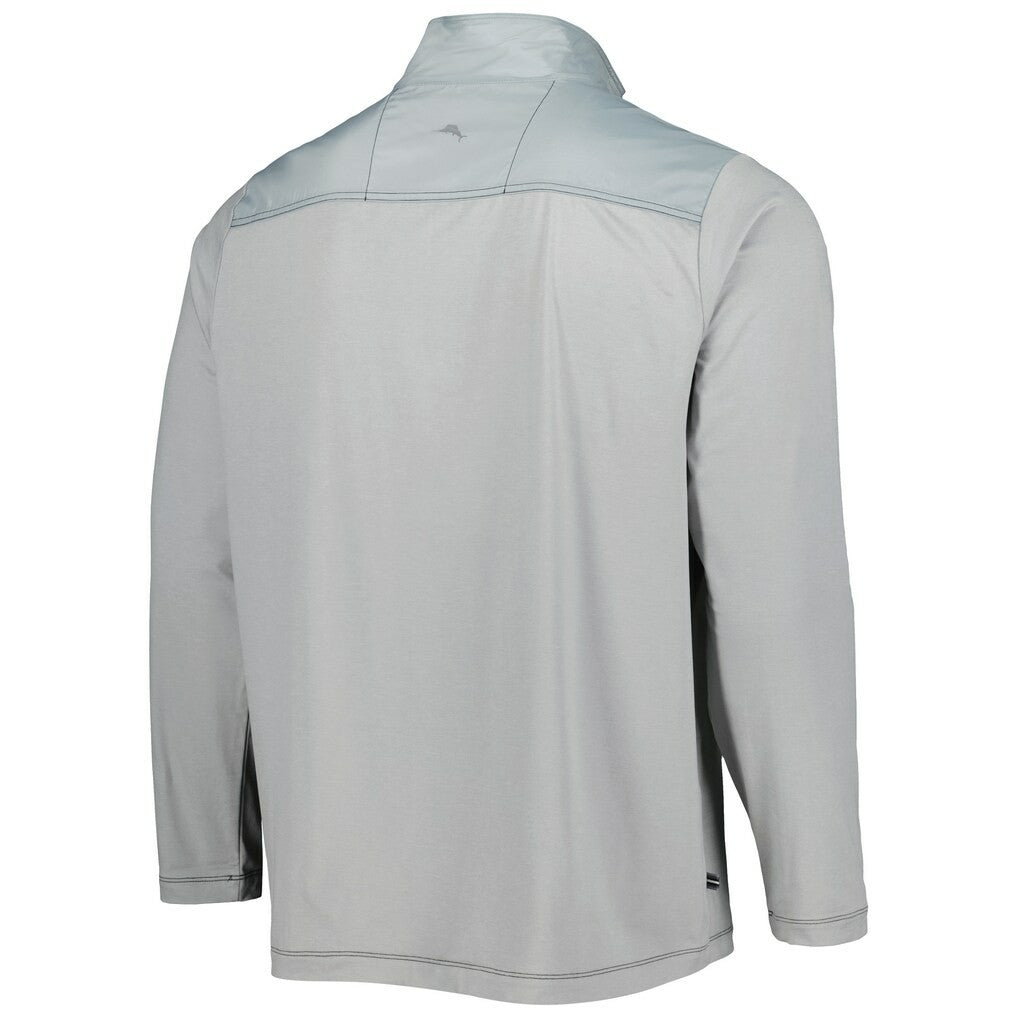 Minnesota Vikings On Deck IslandZone Half-Zip Jacket - Gray Jackets