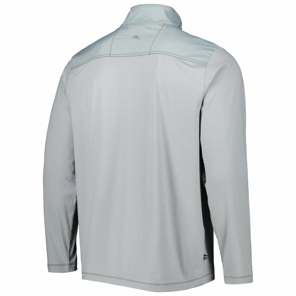 New Orleans Saints On Deck IslandZone Half-Zip Jacket - Gray Jackets