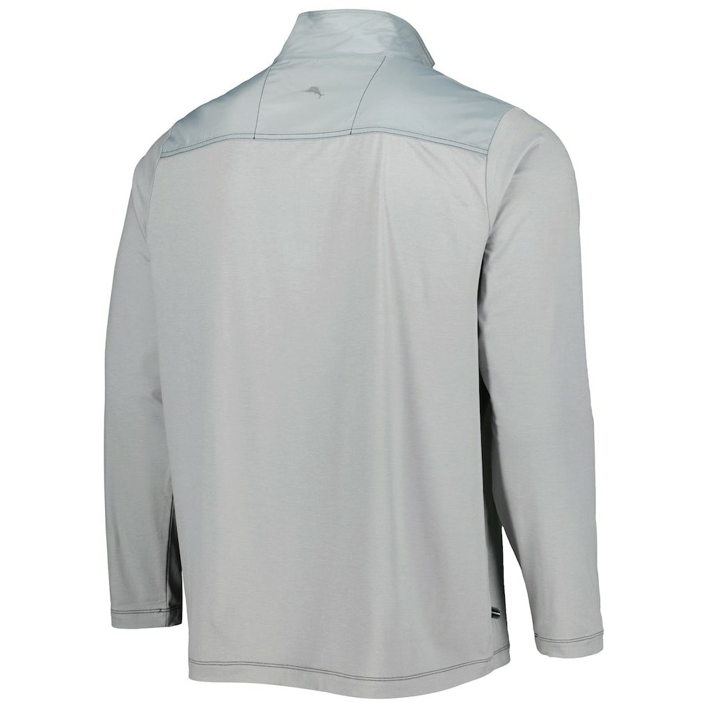 Pittsburgh Steelers On Deck IslandZone Half-Zip Jacket - Gray Jackets