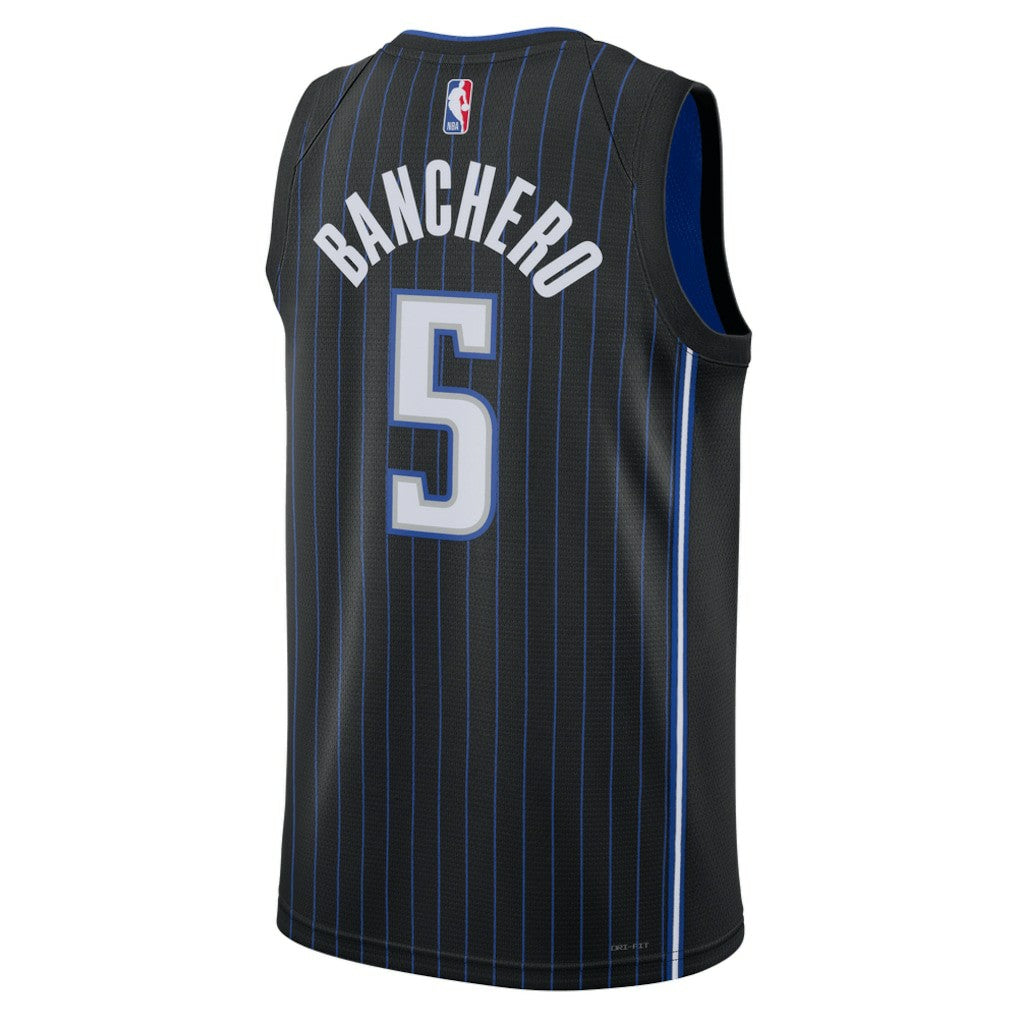 Paolo Banchero Orlando Magic Unisex 2022 NBA Draft First Round Pick Swingman Jersey Icon Edition Black - Nike