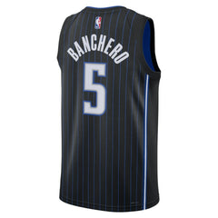 Paolo Banchero Orlando Magic Unisex 2022 NBA Draft First Round Pick Swingman Jersey Icon Edition Black - Nike