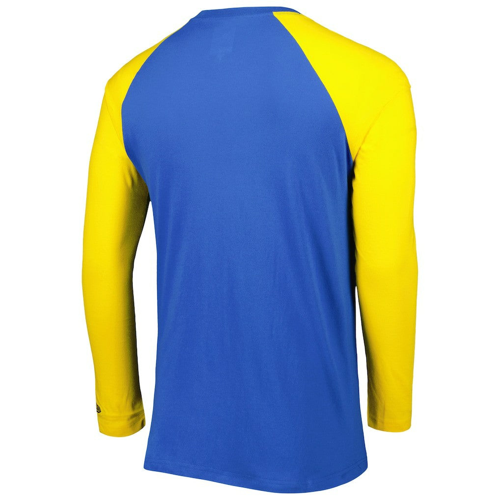 Los Angeles Rams New Era Current Raglan Long Sleeve T-Shirt - Royal T-shirts