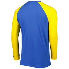 Los Angeles Rams New Era Current Raglan Long Sleeve T-Shirt - Royal T-shirts