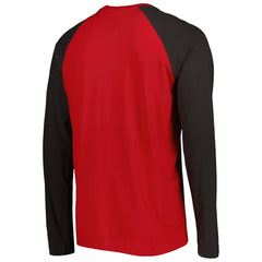 Tampa Bay Buccaneers New Era Current Raglan Long Sleeve T-Shirt - Red T-shirts