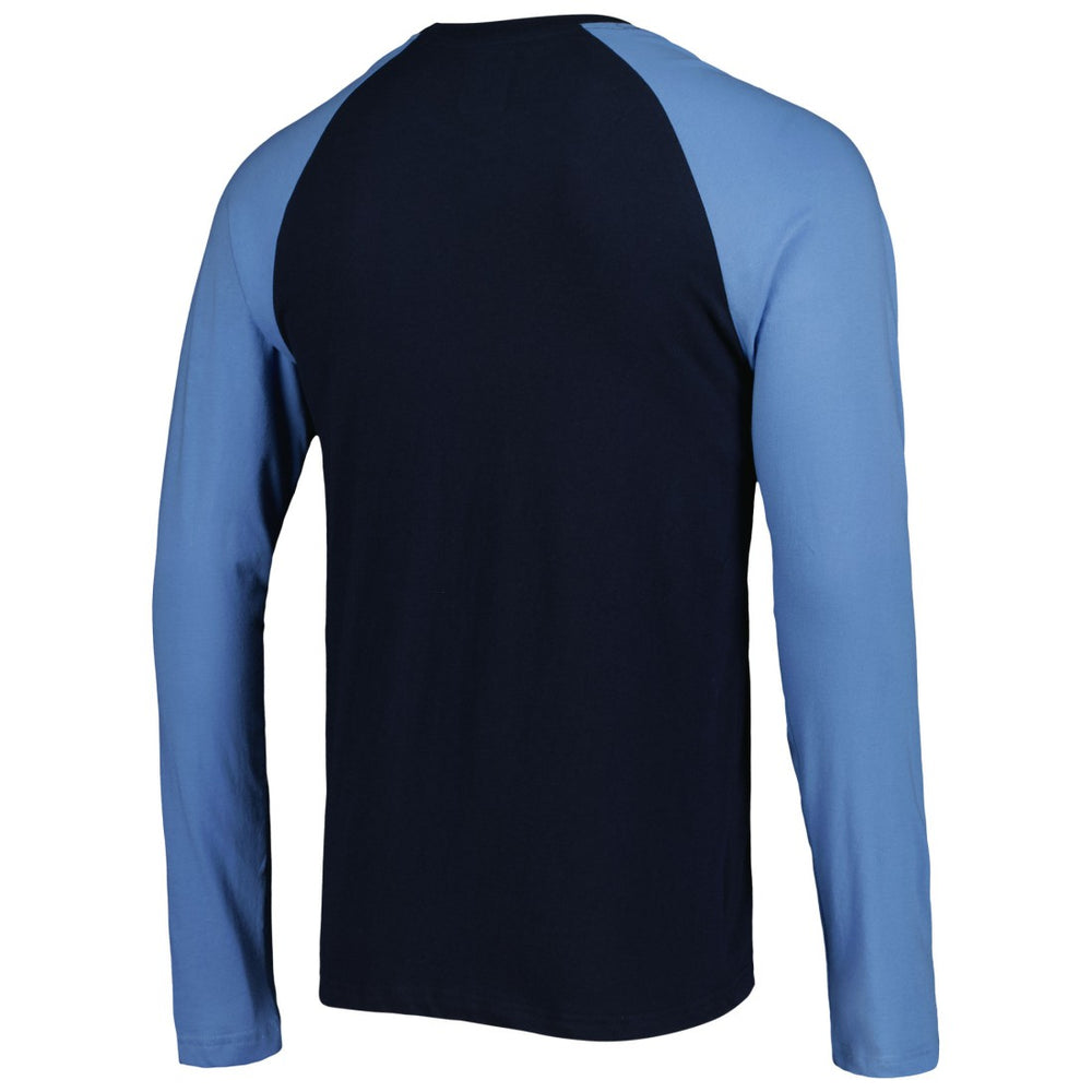 Tennessee Titans New Era Current Raglan Long Sleeve T-Shirt - Navy T-shirts