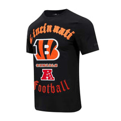 Cincinnati Bengals Pro Standard Old English T-Shirt - Black T-shirts