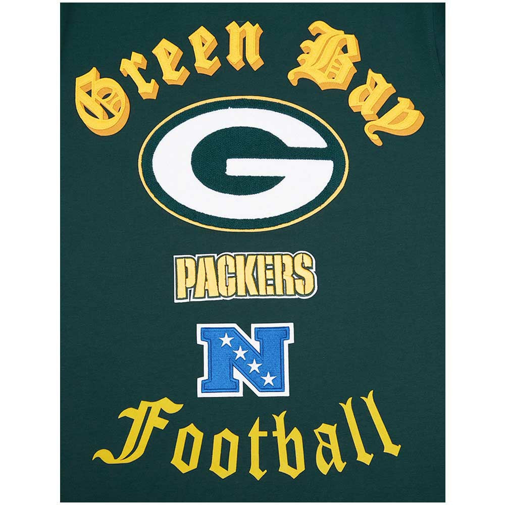 Green Bay Packers Pro Standard Old English T-Shirt - Green T-shirts