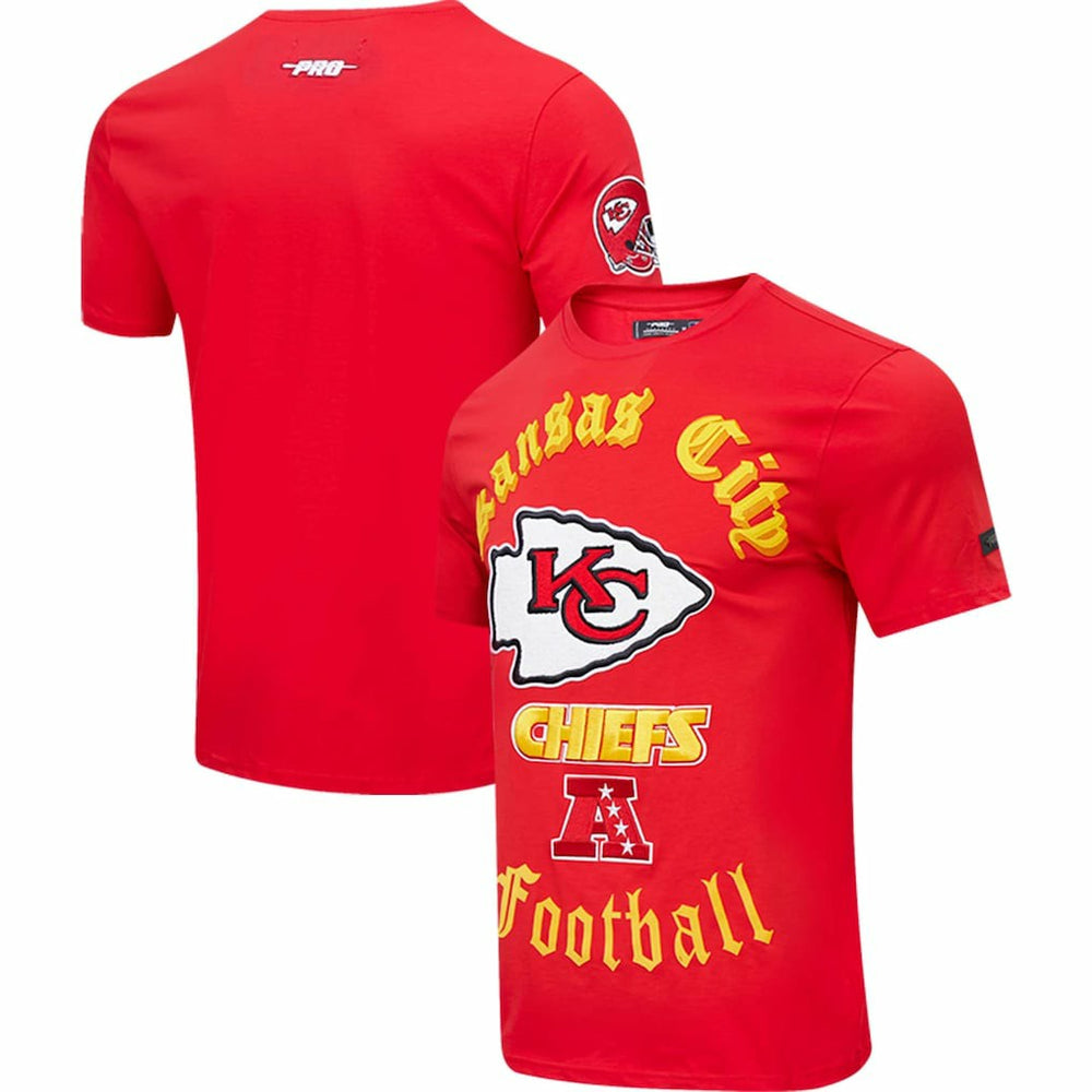 Kansas City Chiefs Pro Standard Old English T-Shirt - Red T-shirts