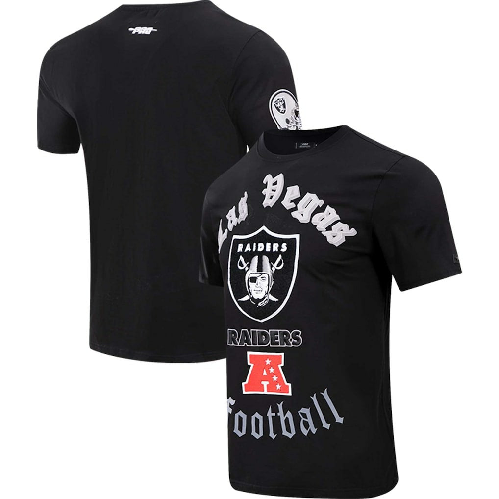 Las Vegas Raiders Pro Standard Old English T-Shirt - Black T-shirts