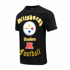 Pittsburgh Steelers Pro Standard Old English T-Shirt - Black T-shirts