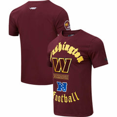 Washington Commanders Pro Standard Old English T-Shirt - Burgundy T-shirts