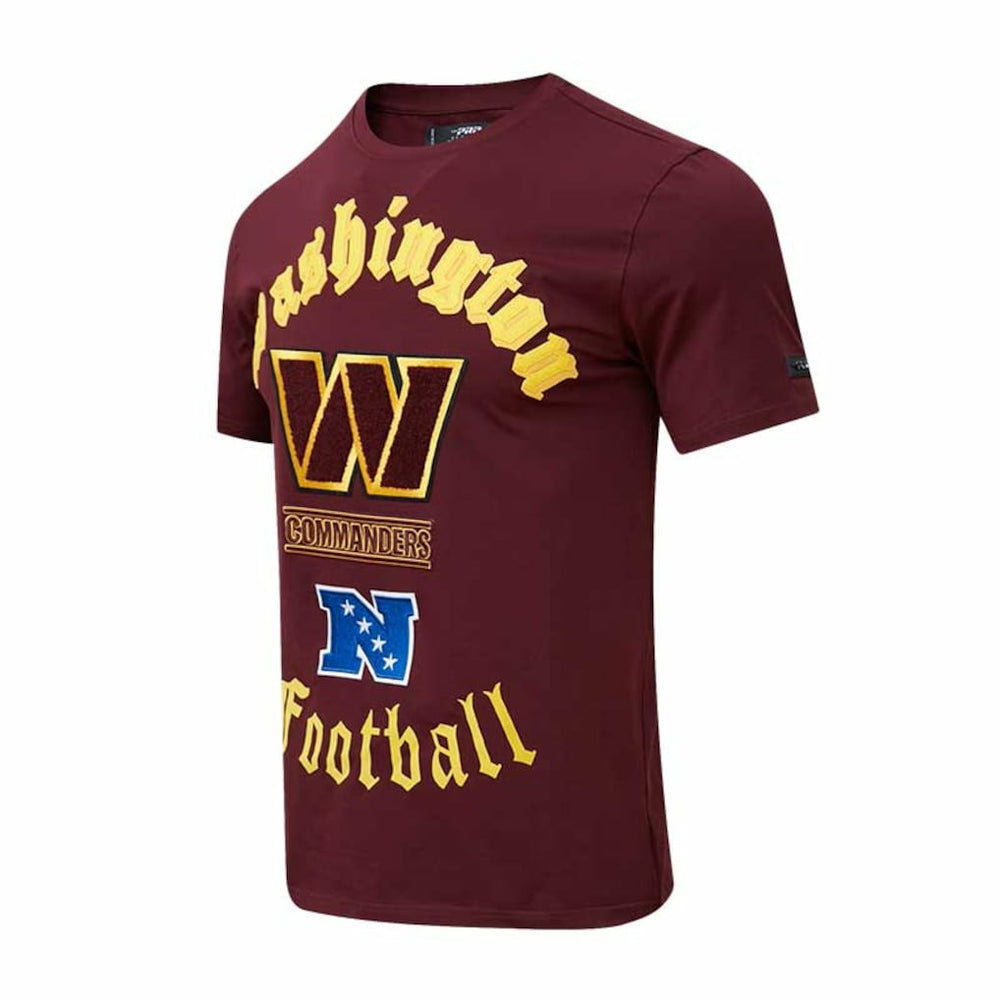 Washington Commanders Pro Standard Old English T-Shirt - Burgundy T-shirts